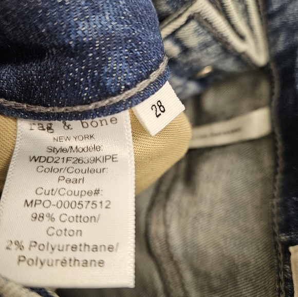 Rag & Bone Nina High Rise Ankle Skinny Jean - Picture 5 of 7